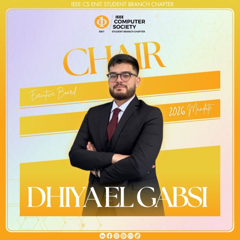 IEEE Club ENIT — CS Chapter Chair